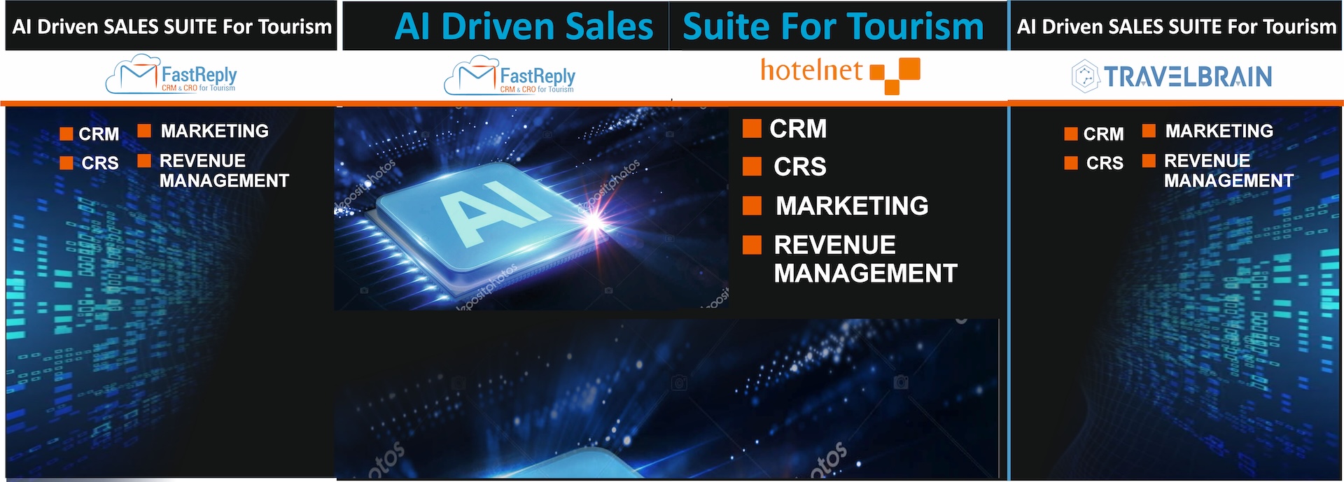 Grafica per stand fieristico per FastReply